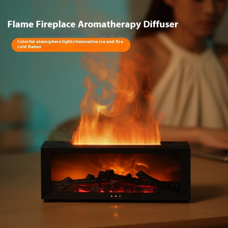 3D Flame Fireplace Diffuser