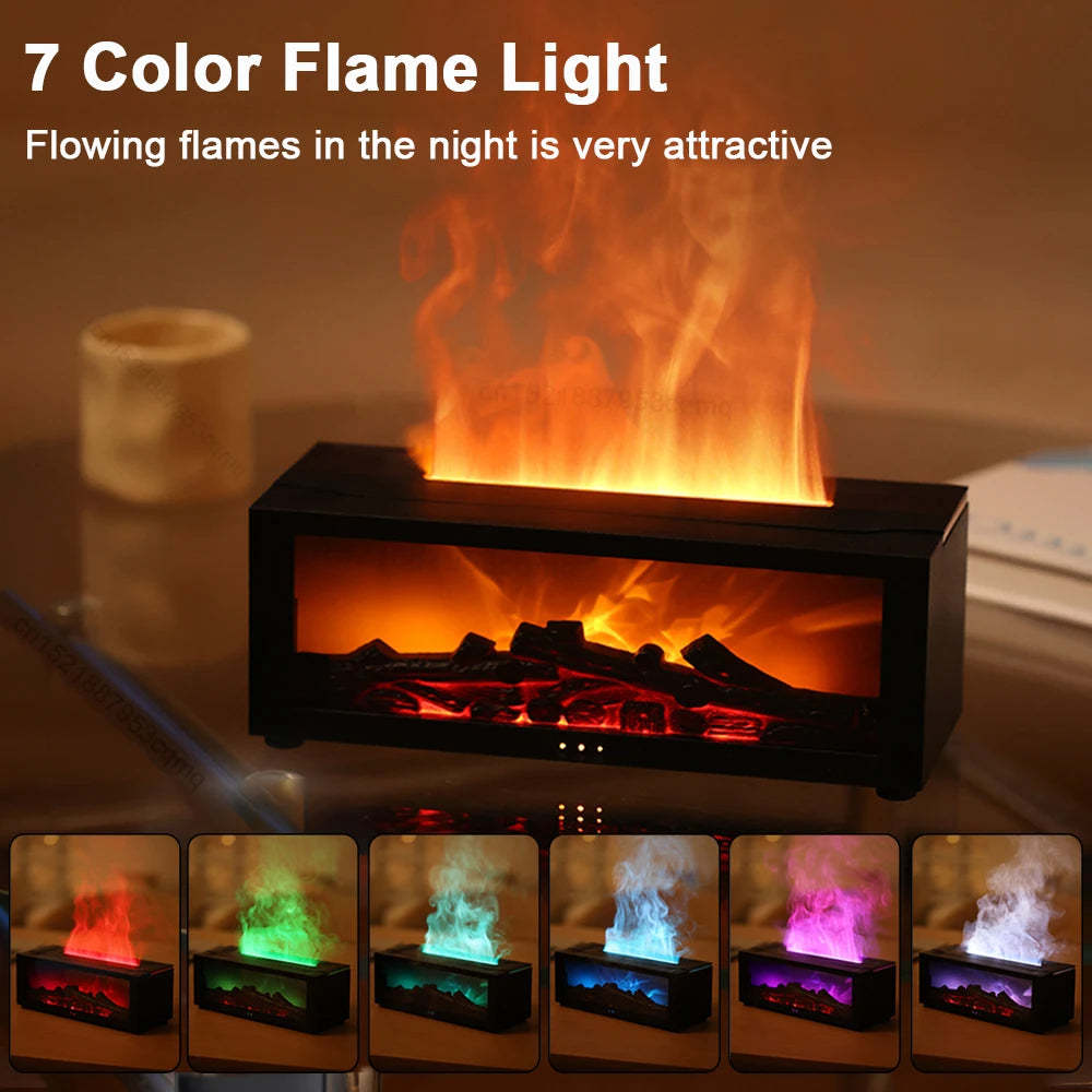 3D Flame Fireplace Diffuser