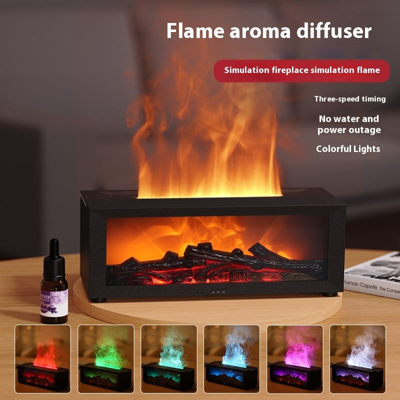 3D Flame Fireplace Diffuser